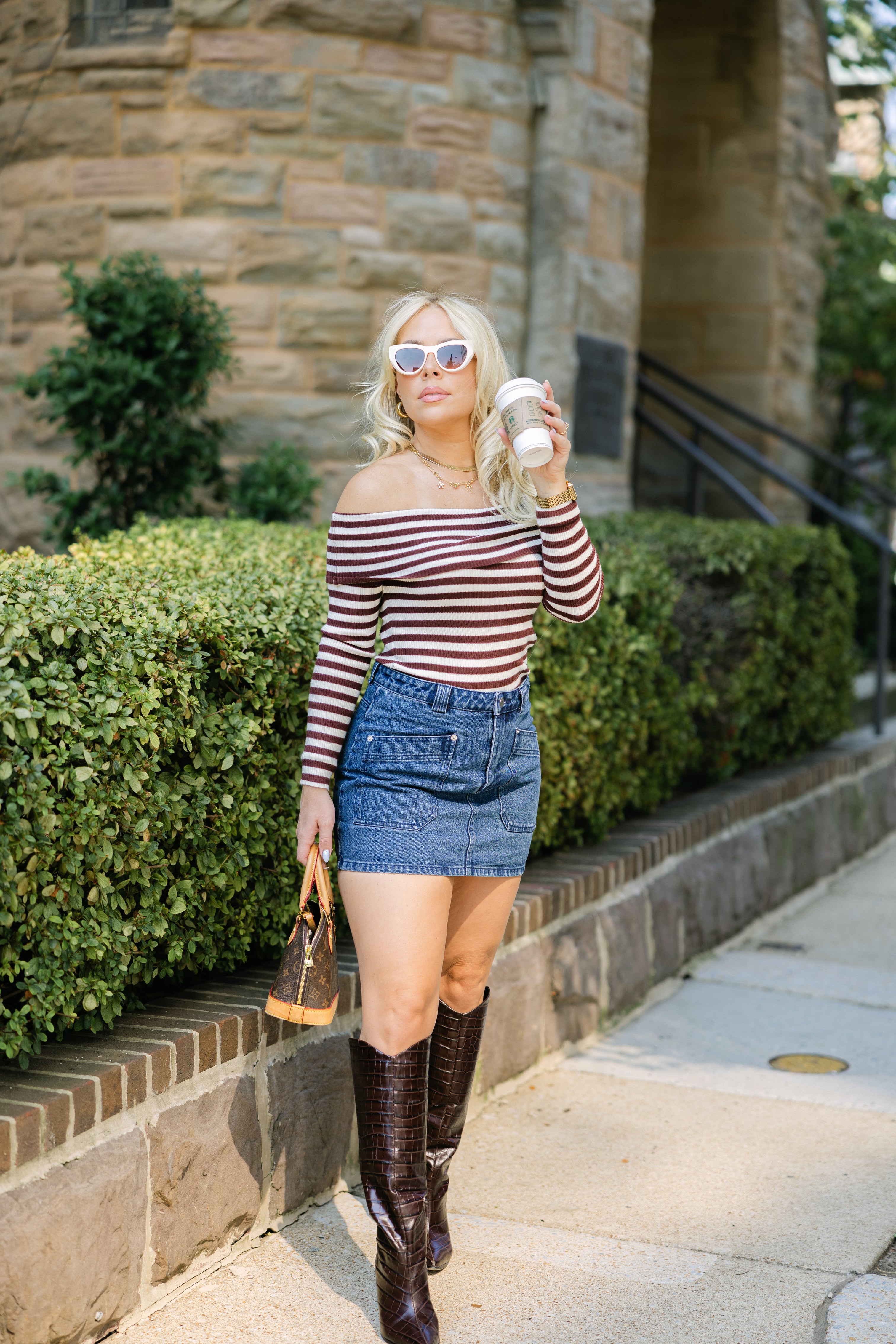 SALLY Denim Skirt – Shop Lynette Boutique