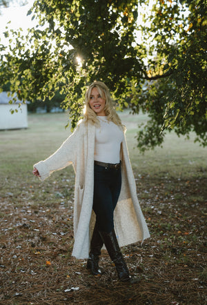 HEATHER Long Cardigan