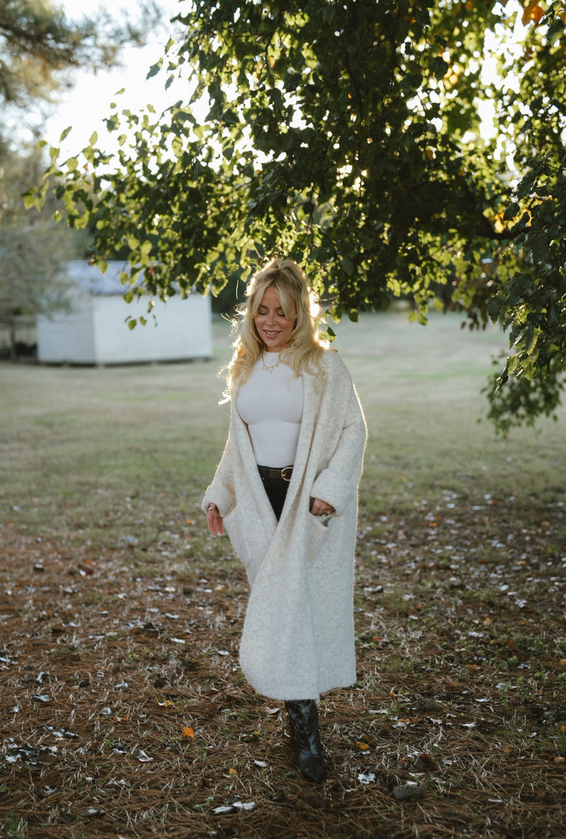 HEATHER Long Cardigan