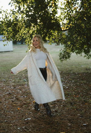 HEATHER Long Cardigan