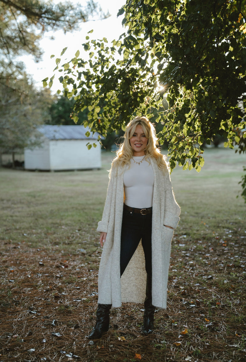 HEATHER Long Cardigan