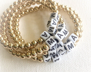 MAMA Gold Filled Bracelet